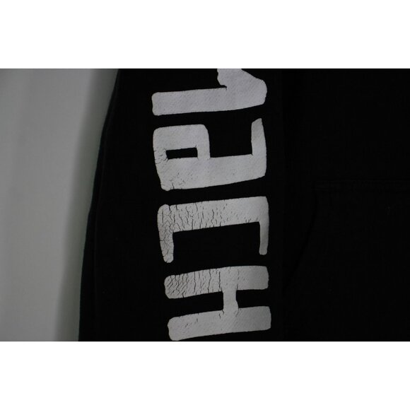 Toy Machine x RVCA Mens Large Y2K Style Big Logo Spell Out Hoodie RARE H933 - Picture 4 of 10